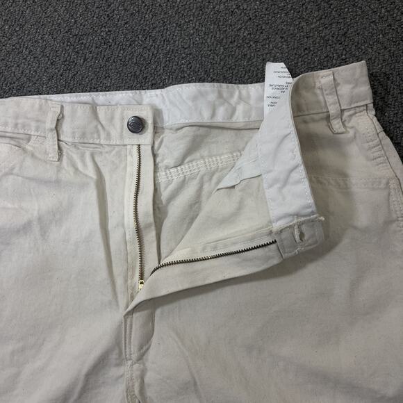 Dickies Painter Pants Mens 36x34 White Utility Workwear Carpenter * - Picture 3 of 14